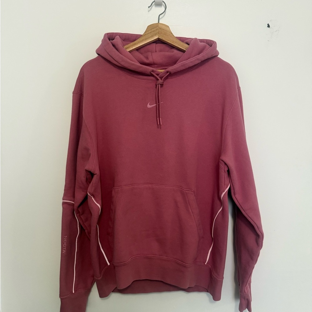 Nike Nocta Men's Pink Hoodie - Picture 1 of 5